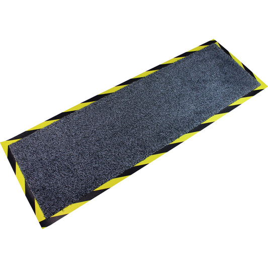Doortex Kabelschutzmatte kablemat Innenbereich harte- und weiche Böden 40 x 120 cm (B x T) rutschfest 100 % Nylon anthrazit