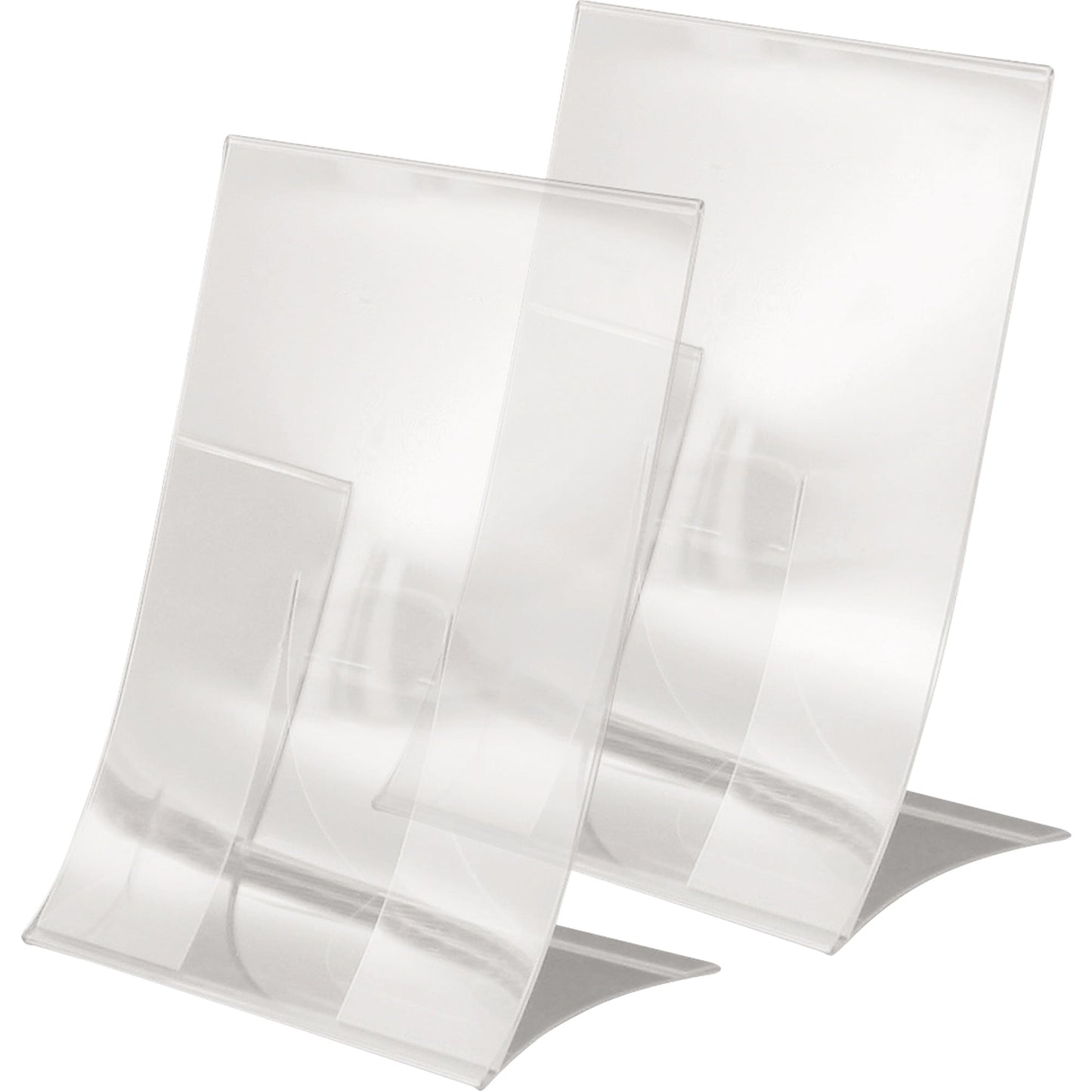SIGEL Tischaufsteller 15 x 21 x 9,5 cm (B x H x T) DIN A5 einseitig verwendbar Hartplastik glasklar 2 St./Pack.