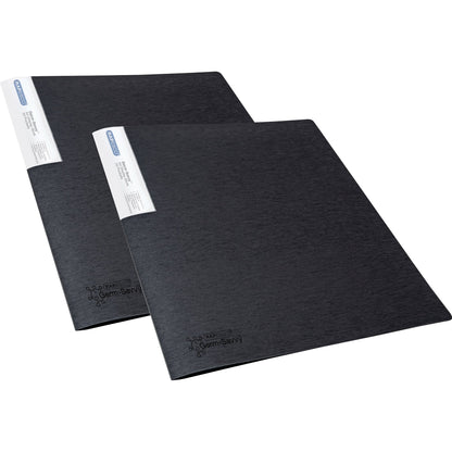 RAPESCO Sichtbuch Germ-SavvyT DIN A4 Polypropylen schwarz 20 Hüllen 2 St./Pack.