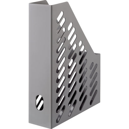 HAN Stehsammler KLASSIK KARMA 7,5 x 31,5 x 24,5 cm (B x H x T) DIN A4, DIN C4 Werkstoff: Kunststoff, 80-100 % Rezyklat öko-grau
