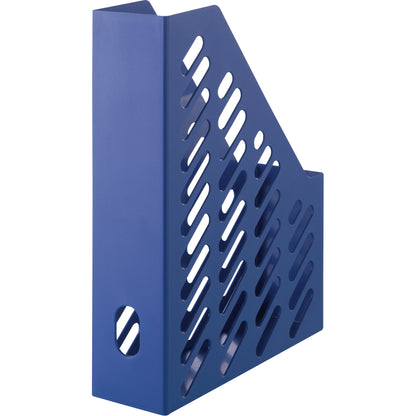 HAN Stehsammler KLASSIK KARMA 7,5 x 31,5 x 24,5 cm (B x H x T) DIN A4, DIN C4 Werkstoff: Kunststoff, 80-100 % Rezyklat öko-blau