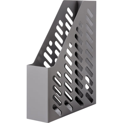 HAN Stehsammler KLASSIK KARMA 7,5 x 31,5 x 24,5 cm (B x H x T) DIN A4, DIN C4 Werkstoff: Kunststoff, 80-100 % Rezyklat öko-grau