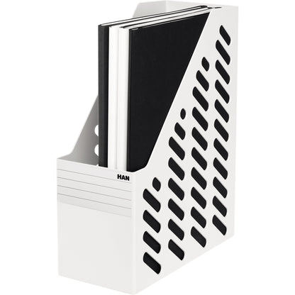 HAN Stehsammler KLASSIK XXL 11,5 x 31,5 x 24,6 cm (B x H x T) DIN A4, DIN C4 Werkstoff: Polystyrol weiß