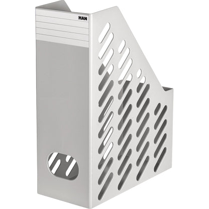 HAN Stehsammler KLASSIK XXL 11,5 x 31,5 x 24,6 cm (B x H x T) DIN A4, DIN C4 Werkstoff: Polystyrol lichtgrau