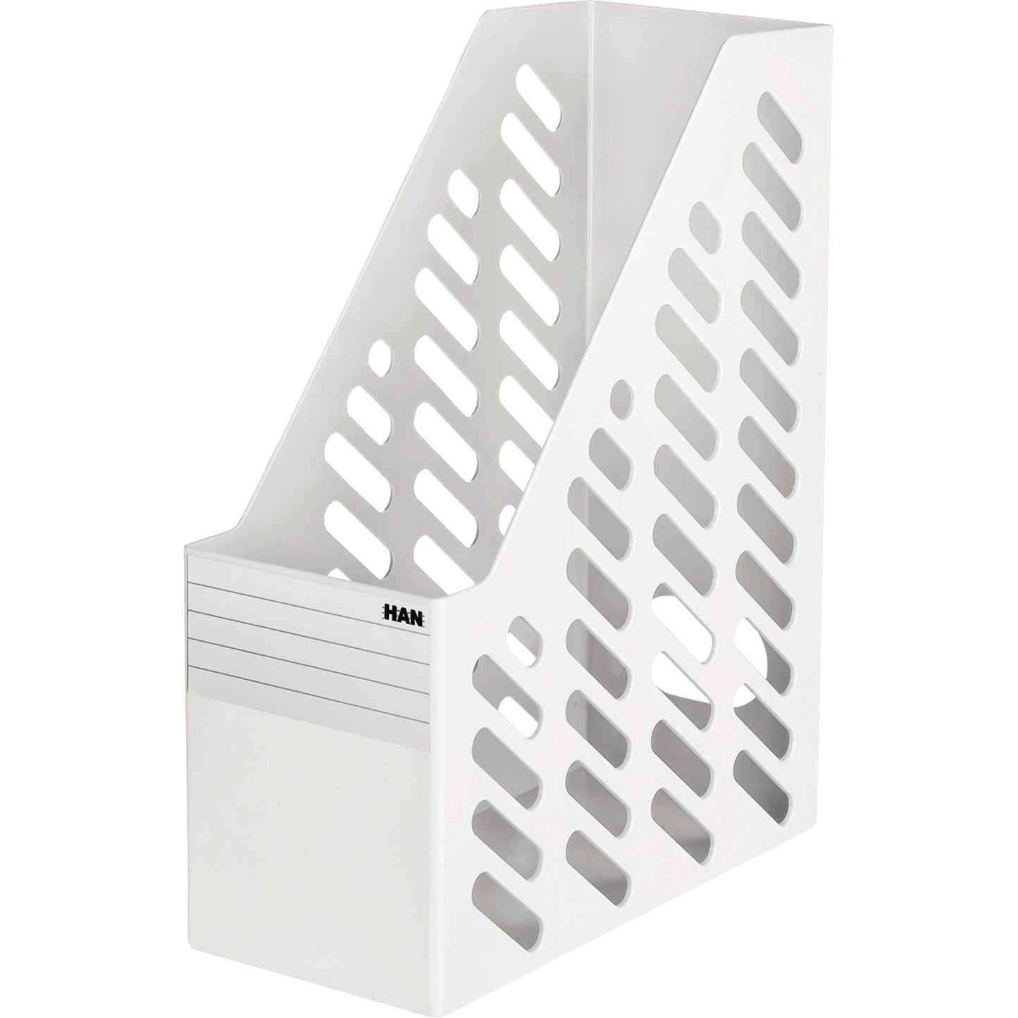 HAN Stehsammler KLASSIK XXL 11,5 x 31,5 x 24,6 cm (B x H x T) DIN A4, DIN C4 Werkstoff: Polystyrol weiß