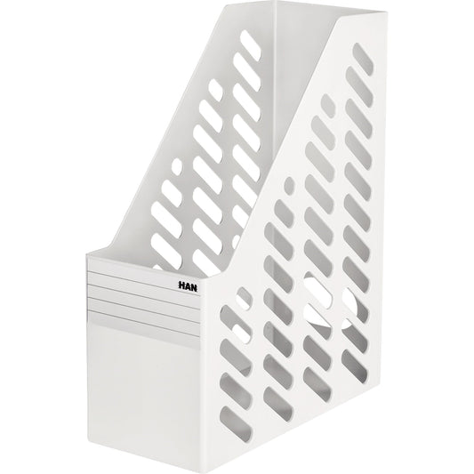 HAN Stehsammler KLASSIK XXL 11,5 x 31,5 x 24,6 cm (B x H x T) DIN A4, DIN C4 Werkstoff: Polystyrol weiß