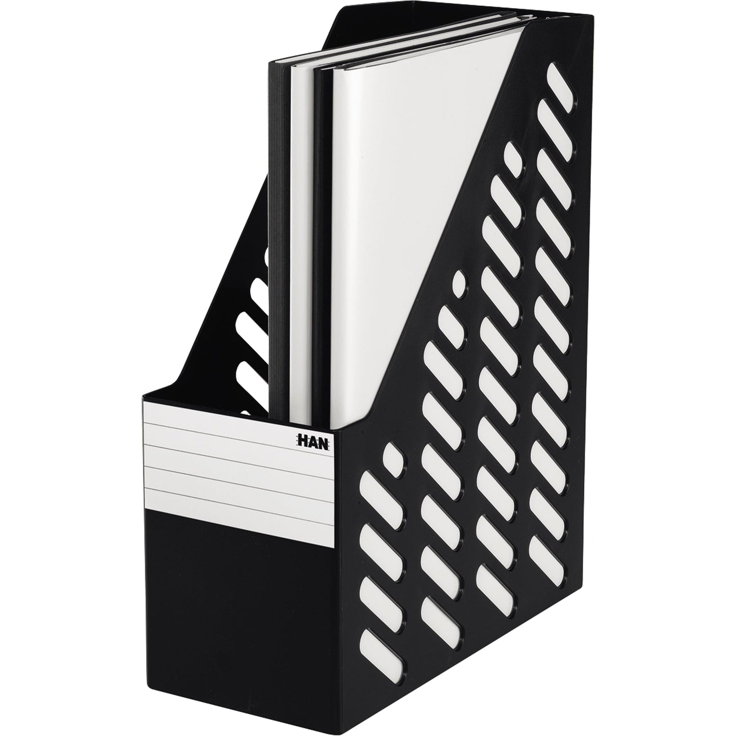 HAN Stehsammler KLASSIK XXL 11,5 x 31,5 x 24,6 cm (B x H x T) DIN A4, DIN C4 Werkstoff: Polystyrol schwarz