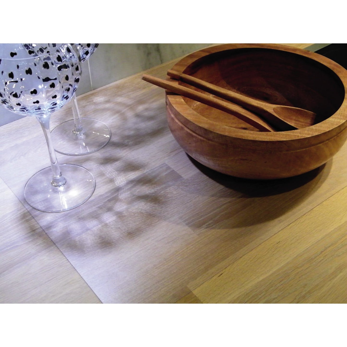 Hometex Tischset biosafe 43 x 56 cm (B x L) Vinyl transparent 2 St./Pack.