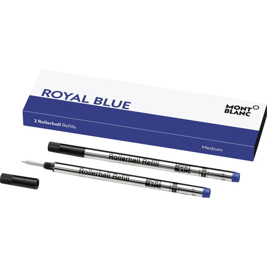 Montblanc Tintenrollermine royal blue 2 St./Pack.