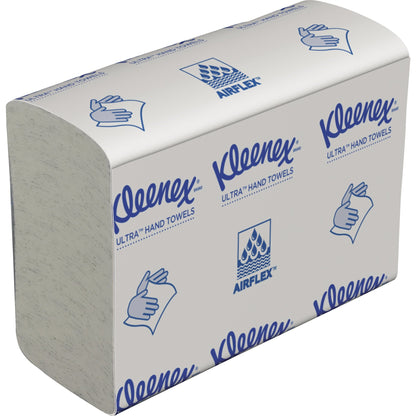 Kleenex® Papierhandtücher ULTRAT 24,1 x 19,1 cm (B x L) AirflexT weiß 18 x 150 Bl./Pack.