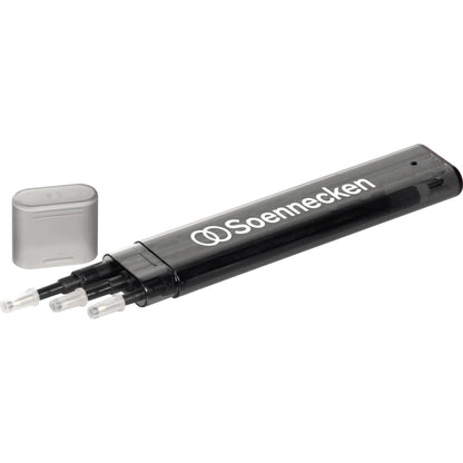 Soennecken Tintenrollermine 0,7mm schwarz 3 St./Pack.