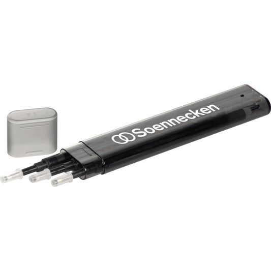 Soennecken Tintenrollermine 0,7mm schwarz 3 St./Pack.