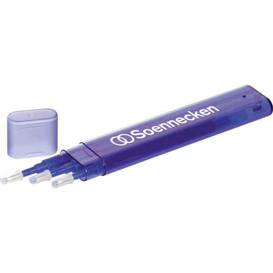 Soennecken Tintenrollermine 0,7mm blau 3 St./Pack.