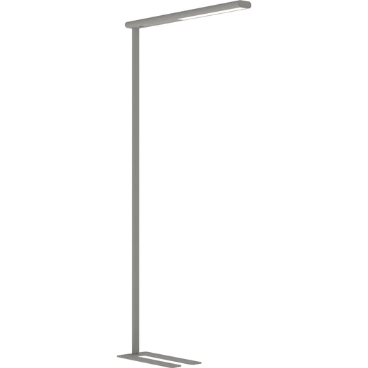 MAUL Stehleuchte MAULjet D, E je Lichtquelle: 2 x 21 kWh/1.000h LED silber