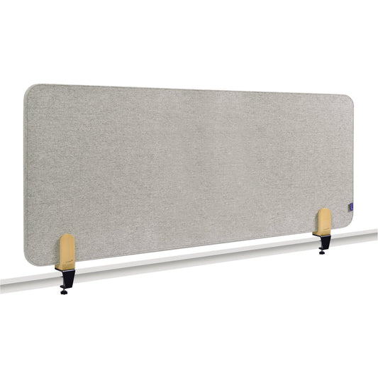 Legamaster Tischtrennwand ELEMENTS Akustik 160 x 60 cm (B x H) 2,1cm Schallabsorberklasse: C schwer entflammbar 6,12kg Textil grau