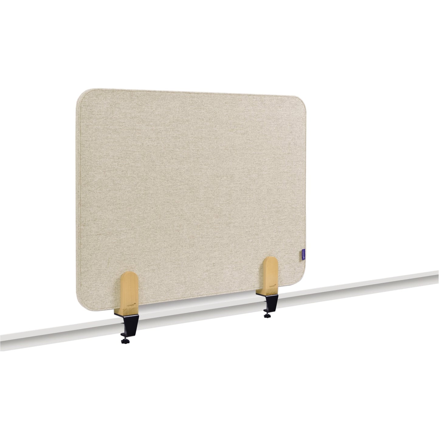 Legamaster Tischtrennwand ELEMENTS Akustik 80 x 60 cm (B x H) 2,1cm Schallabsorberklasse: C schwer entflammbar 3,62kg Textil beige