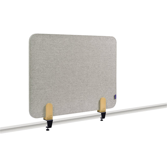 Legamaster Tischtrennwand ELEMENTS Akustik 80 x 60 cm (B x H) 2,1cm Schallabsorberklasse: C schwer entflammbar 3,62kg Textil grau
