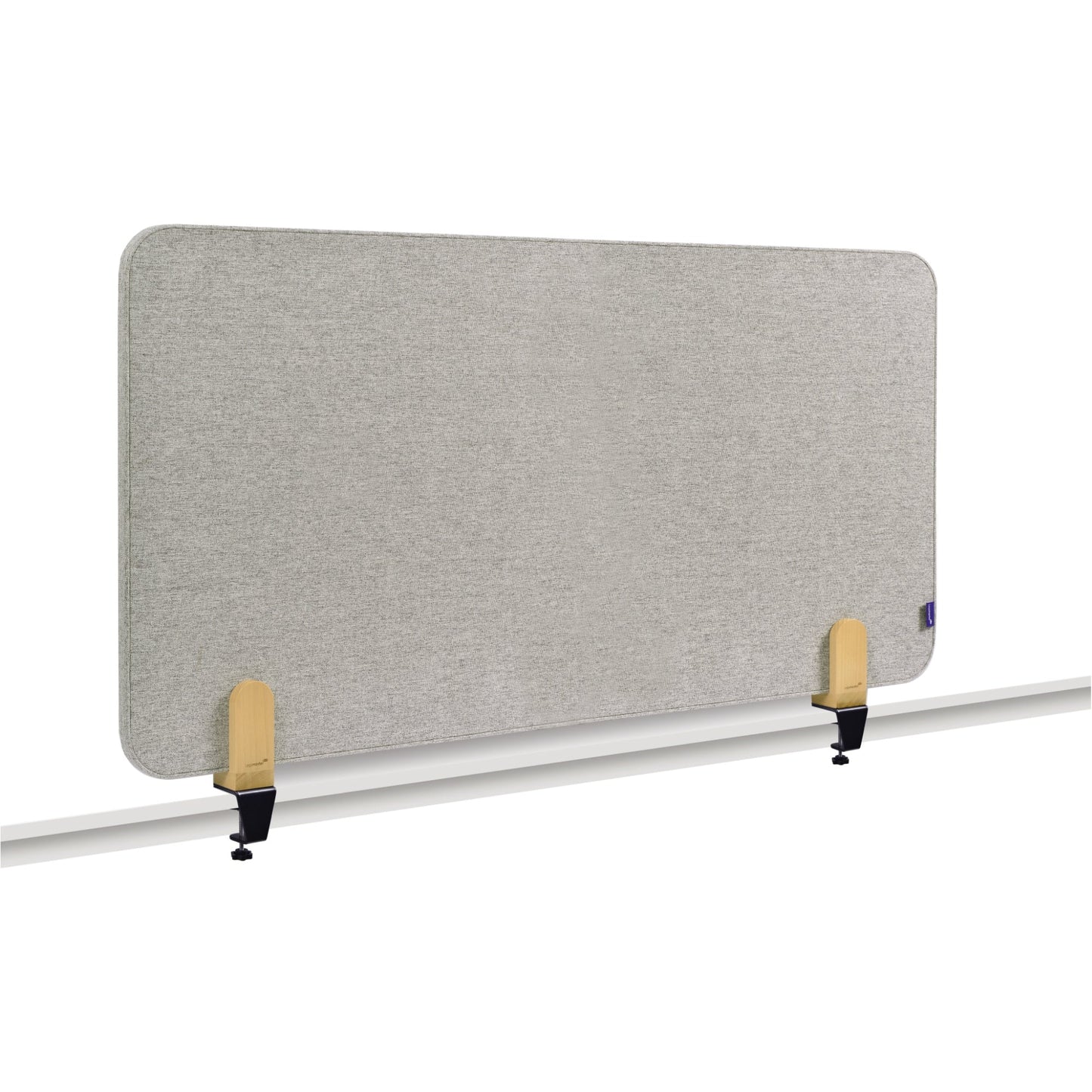 Legamaster Tischtrennwand ELEMENTS Akustik 120 x 60 cm (B x H) 2,1cm Schallabsorberklasse: C schwer entflammbar 4,98kg Textil grau