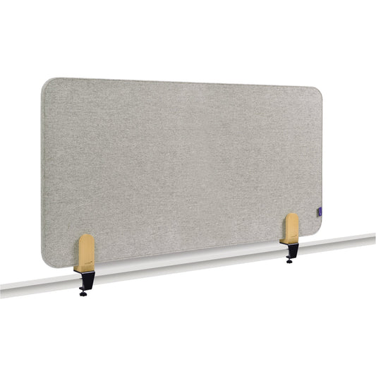 Legamaster Tischtrennwand ELEMENTS Akustik 120 x 60 cm (B x H) 2,1cm Schallabsorberklasse: C schwer entflammbar 4,98kg Textil grau