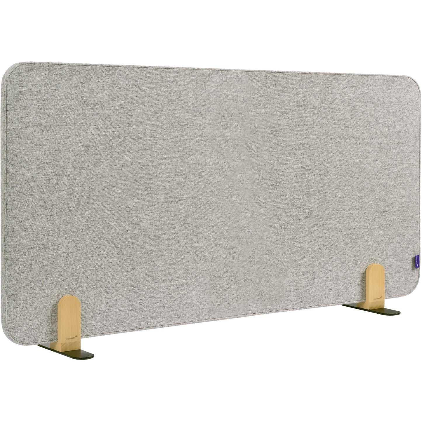 Legamaster Tischtrennwand ELEMENTS Akustik 120 x 60 cm (B x H) 2,1cm Schallabsorberklasse: C schwer entflammbar 5,2kg Textil grau