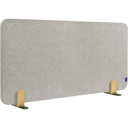 Legamaster Tischtrennwand ELEMENTS Akustik 120 x 60 cm (B x H) 2,1cm Schallabsorberklasse: C schwer entflammbar 5,2kg Textil grau