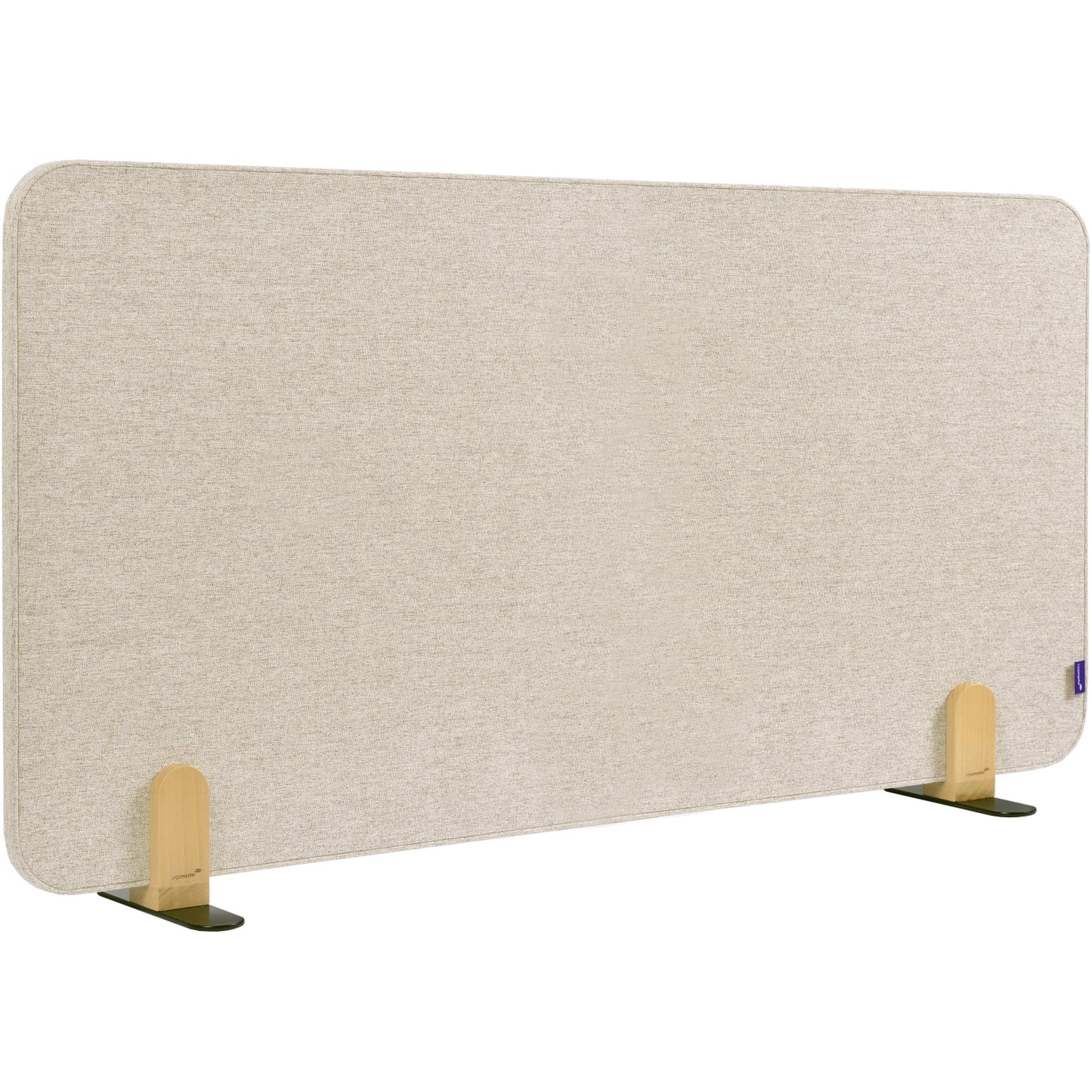 Legamaster Tischtrennwand ELEMENTS Akustik 120 x 60 cm (B x H) 2,1cm Schallabsorberklasse: C schwer entflammbar 5,2kg Textil beige