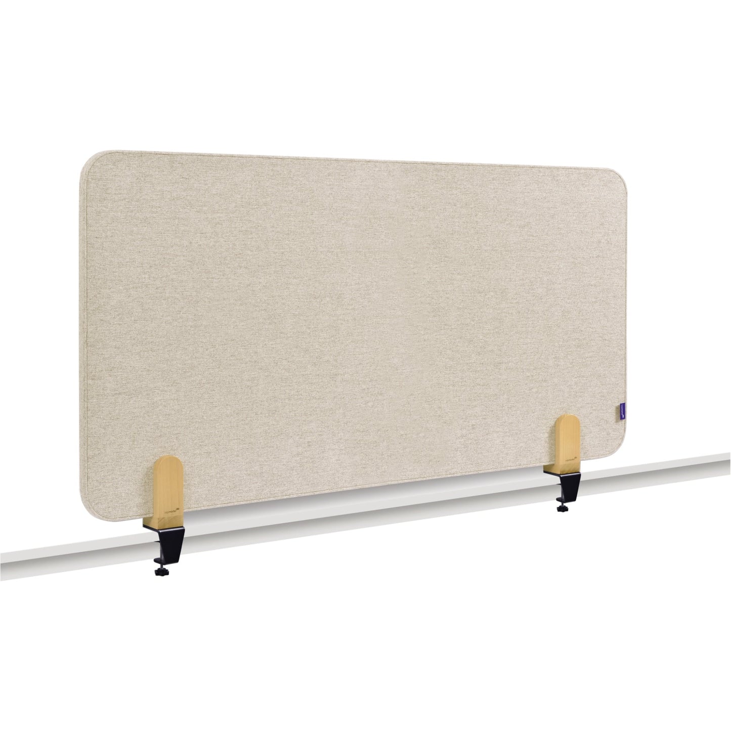 Legamaster Tischtrennwand ELEMENTS Akustik 120 x 60 cm (B x H) 2,1cm Schallabsorberklasse: C schwer entflammbar 4,98kg Textil beige