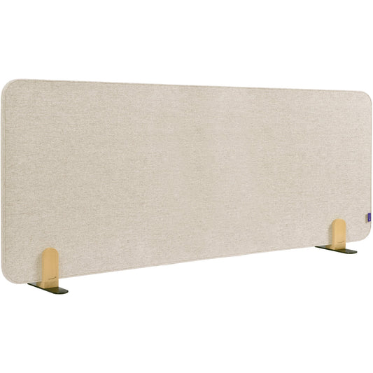 Legamaster Tischtrennwand ELEMENTS Akustik 160 x 60 cm (B x H) 2,1cm Schallabsorberklasse: C schwer entflammbar 6,34kg Textil beige