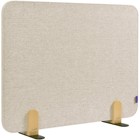 Legamaster Tischtrennwand ELEMENTS Akustik 80 x 60 cm (B x H) 2,1cm Schallabsorberklasse: C schwer entflammbar 3,83kg Textil beige