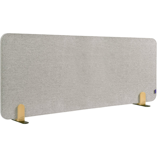Legamaster Tischtrennwand ELEMENTS Akustik 160 x 60 cm (B x H) 2,1cm Schallabsorberklasse: C schwer entflammbar 6,34kg Textil grau
