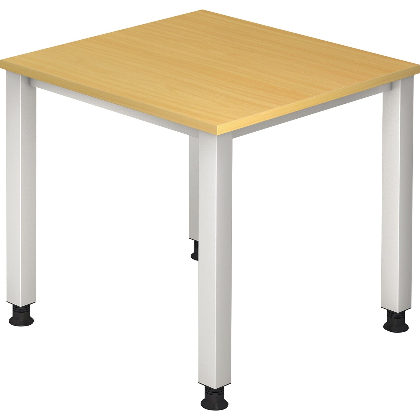 Hammerbacher Schreibtisch Q-Serie Maße: 800 x 685-810 x 800 mm (B x H x T) Spanplatte buche