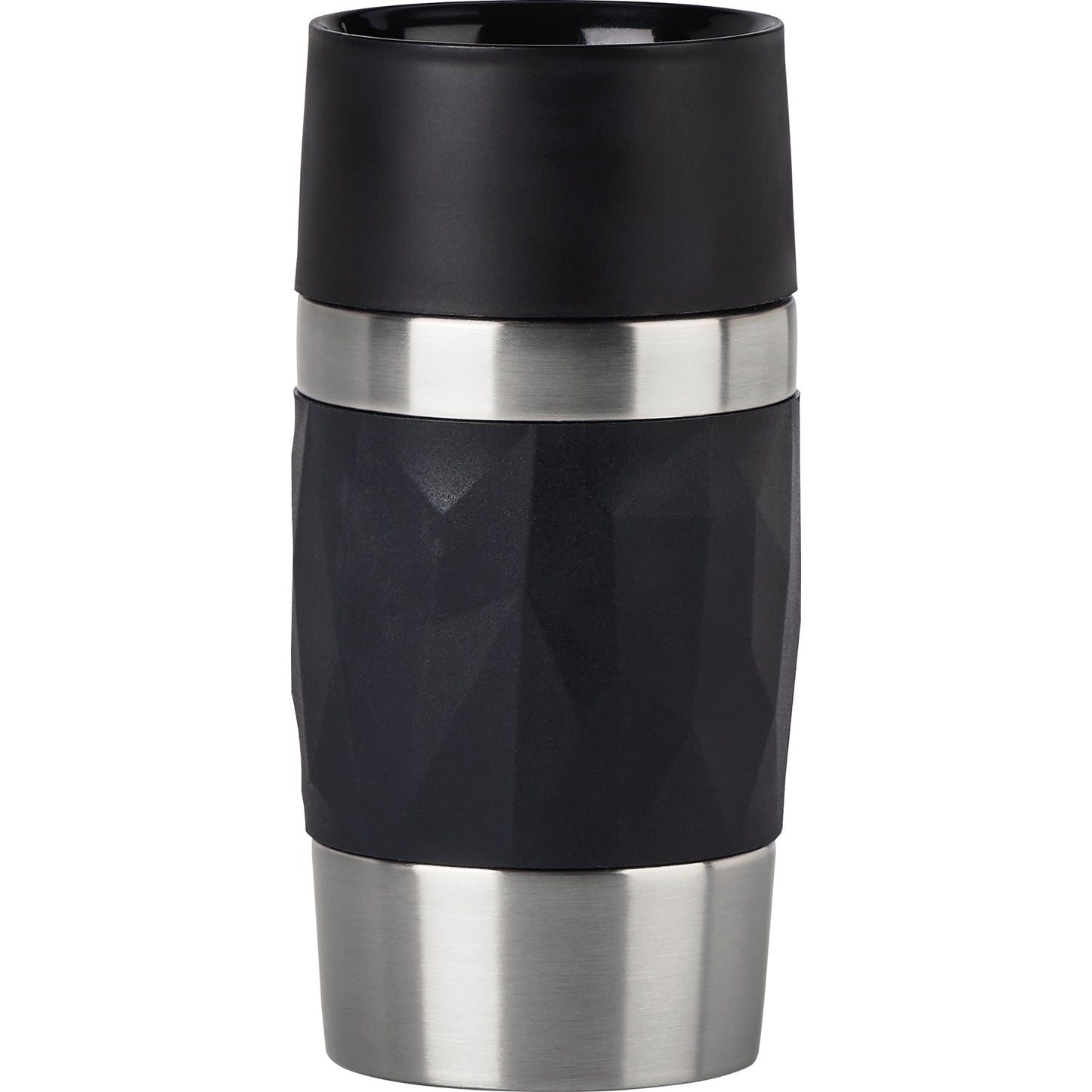 EMSA Thermobecher Travel Mug Compact Mehrweg 300ml Edelstahl silber
