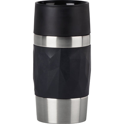 EMSA Thermobecher Travel Mug Compact Mehrweg 300ml Edelstahl silber