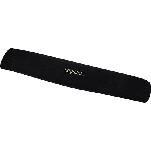 LogiLink Handgelenkauflage Links- und Rechtshänder 40 x 1,5 x 6,5 cm (B x H x T) Nylon/PVC schwarz