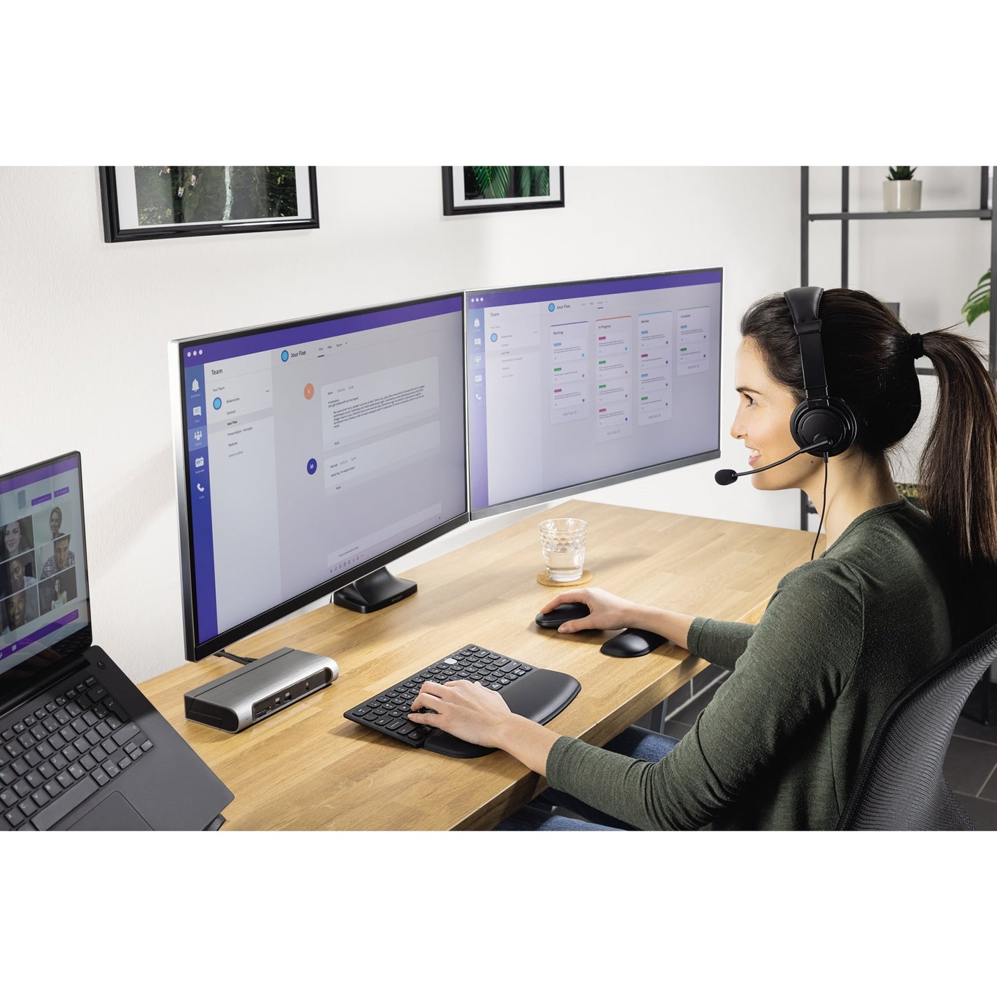 Kensington Headset USB-C schwarz