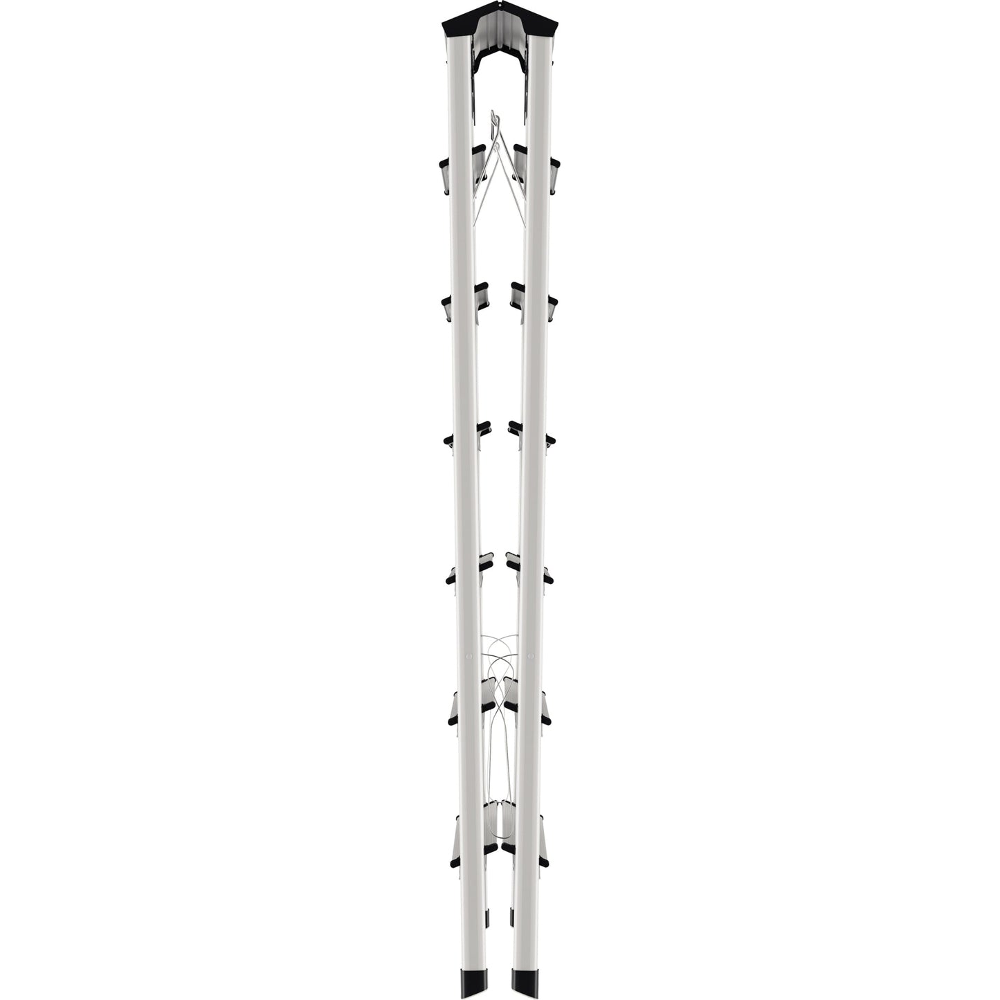 Hailo Stehleiter D60 Standardline 3,09m Aluminium, eloxiert alu