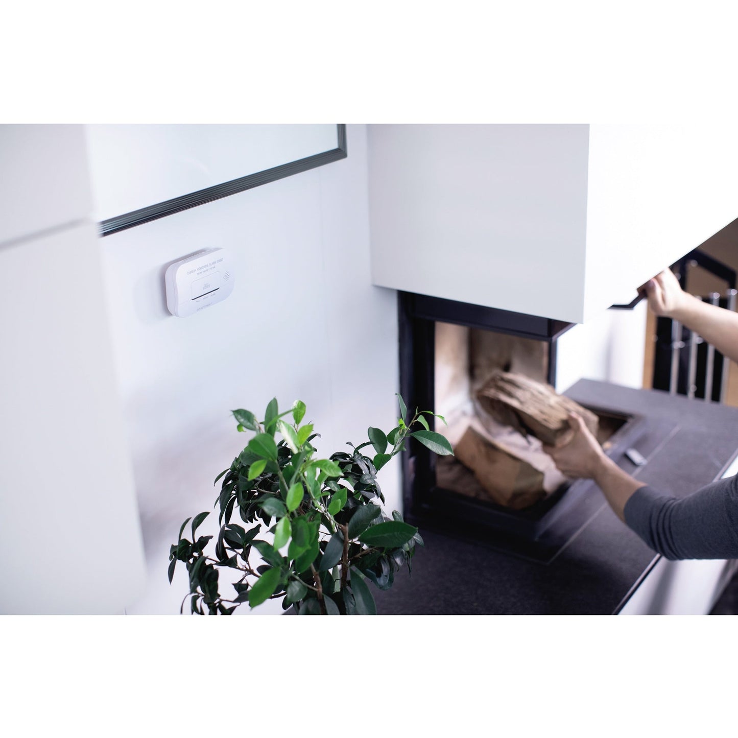 brennenstuhl® Kohlenmonoxidmelder 85dB elektrochemisch AA/Mignon Batterien im Lieferumfang enthalten