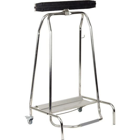 APS Müllsackständer 59 x 96 x 43 cm (B x H x T) 120l Edelstahl silber