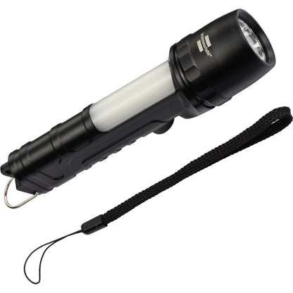 brennenstuhl® Taschenlampe LuxPremium THL 300 200m 360 + 240lm LED Metall
