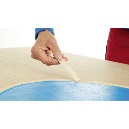tesa® Kreppband tesakrepp® Kurvenabdeckband Innenbereich 19 mm x 50 m (B x L) Papier hellbraun