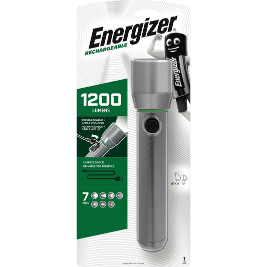 Energizer® Taschenlampe Vison HD Metal 200m 1.200lm LED Aluminium