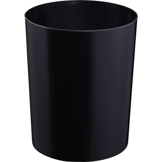 ZWINGO Papierkorb 24,5 x 30 cm (Ø x H) Kunststoff Farbe: schwarz 1 Sortierfach