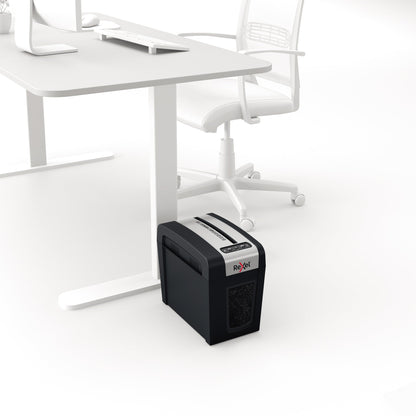 Rexel® Aktenvernichter Secure MC3-SL Slimline Whisper-ShredT P-5 Papier, Heftklammern, Büroklammern Partikelschnitt schwarz