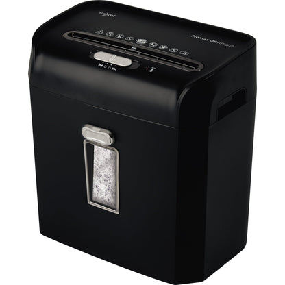 Rexel® Aktenvernichter ProMax RPX612 P-4 Papier, Heftklammern, Büroklammern, Kreditkarten Partikelschnitt schwarz