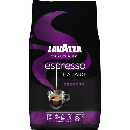 Lavazza Espresso Cremoso intensiv ganze Bohne 1.000 g/Pack.