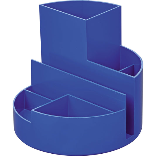 MAUL Stifteköcher MAULrundbox Recycling 14 x 12,5 cm (Ø x H) Kunststoff, 85 % recycelt blau