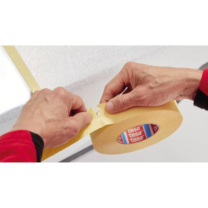 tesa® Kreppband tesakrepp® Universal-Papierabdeckband Innenbereich 19 mm x 50 m (B x L) Naturkautschuk beige