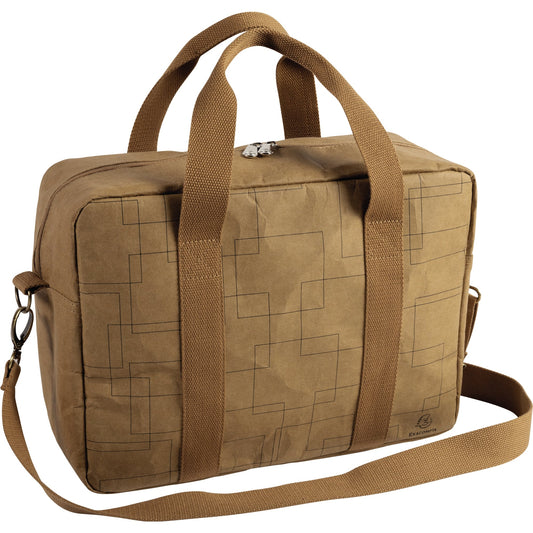 Exacompta Notebooktasche Eterneco® 40 x 29 x 13 cm (B x H x T) Papier, latexbeschichtet braun