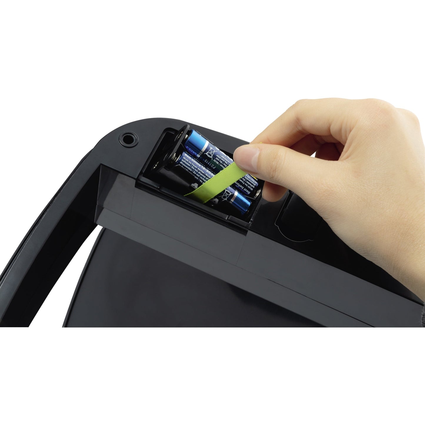 DURABLE Abfalleimer Sensor NO TOUCH 21l Edelstahl silber/schwarz 1 Sortierfach