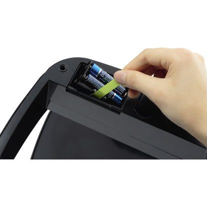 DURABLE Abfalleimer Sensor NO TOUCH 21l Edelstahl silber/schwarz 1 Sortierfach